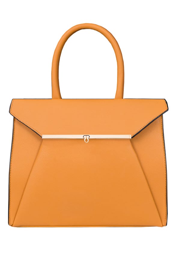 Luxe Enveloppe Tas Okergeel – shoparchief, foto 1