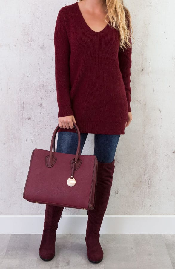 Veter Trui Bordeaux – shoparchief, foto 4