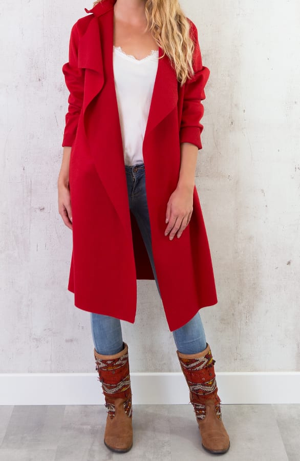 Dream Coat Lang Rood 3.0 – shoparchief, foto 4