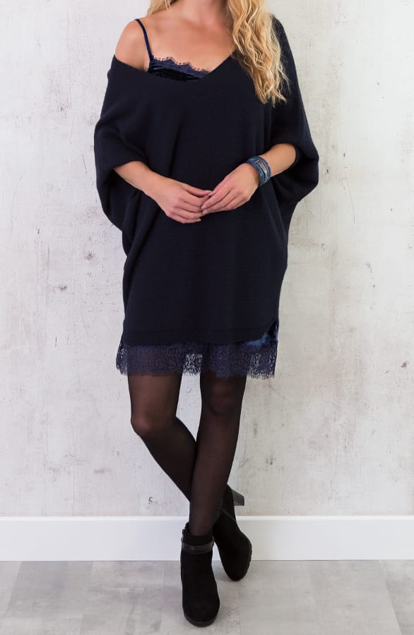 Oversized Large Tuniek Marine – shoparchief, foto 5