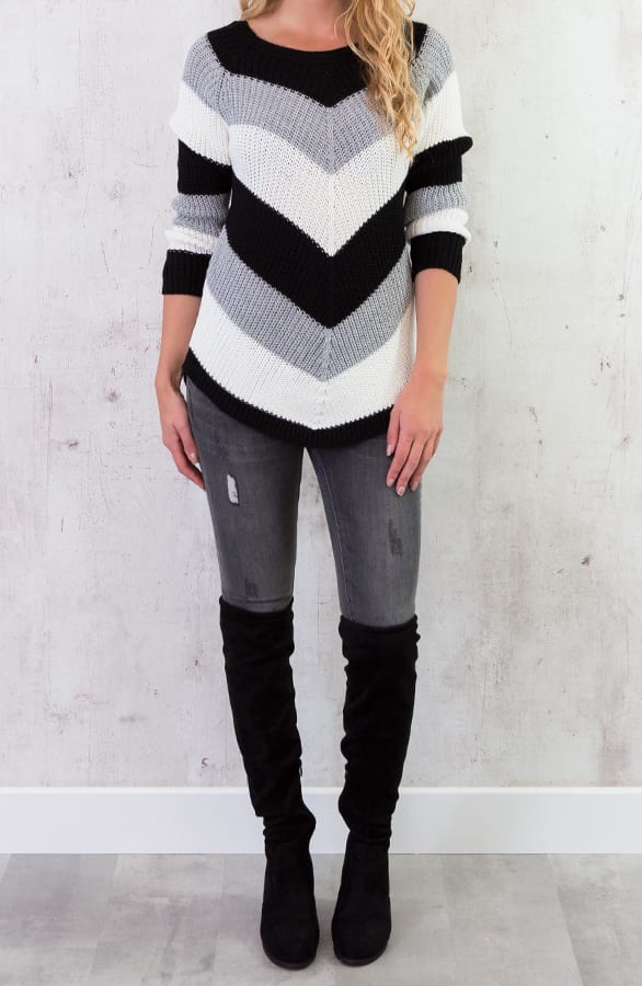 Tricolore Trui Zwart – shoparchief, foto 5