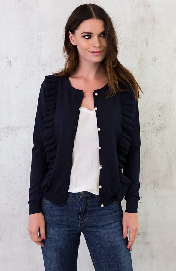 Ruches Vest Parel Blauw – shoparchief, foto 5