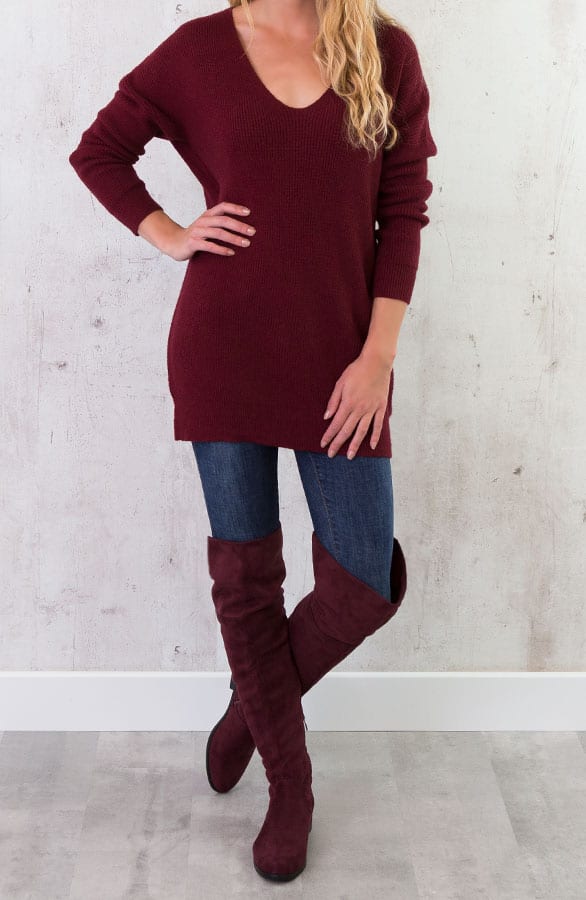Veter Trui Bordeaux – shoparchief, foto 6