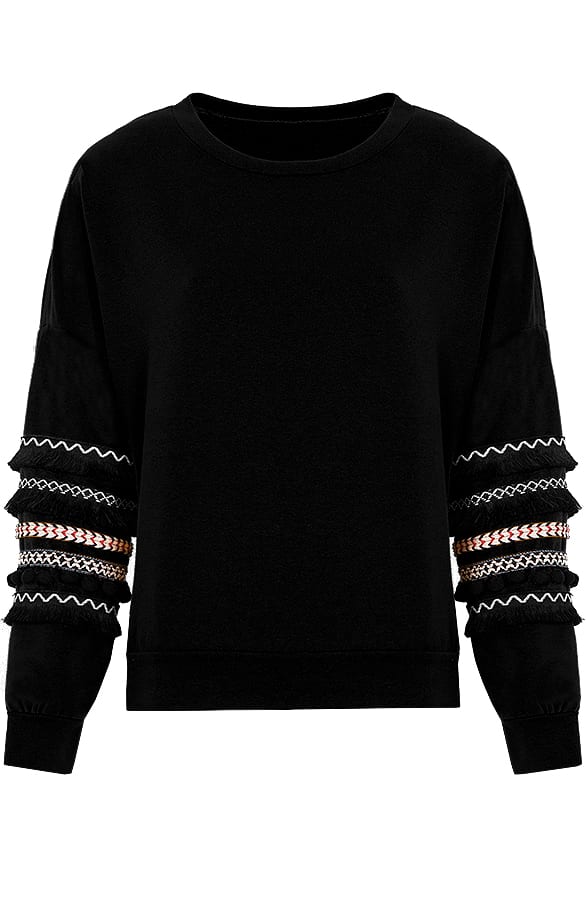 Bohemian Trui Zwart – shoparchief, foto 1