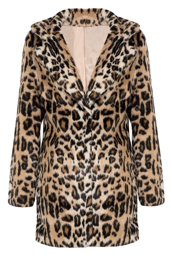 Leopard Jas Ultimate Faux Fur – shoparchief, foto 1