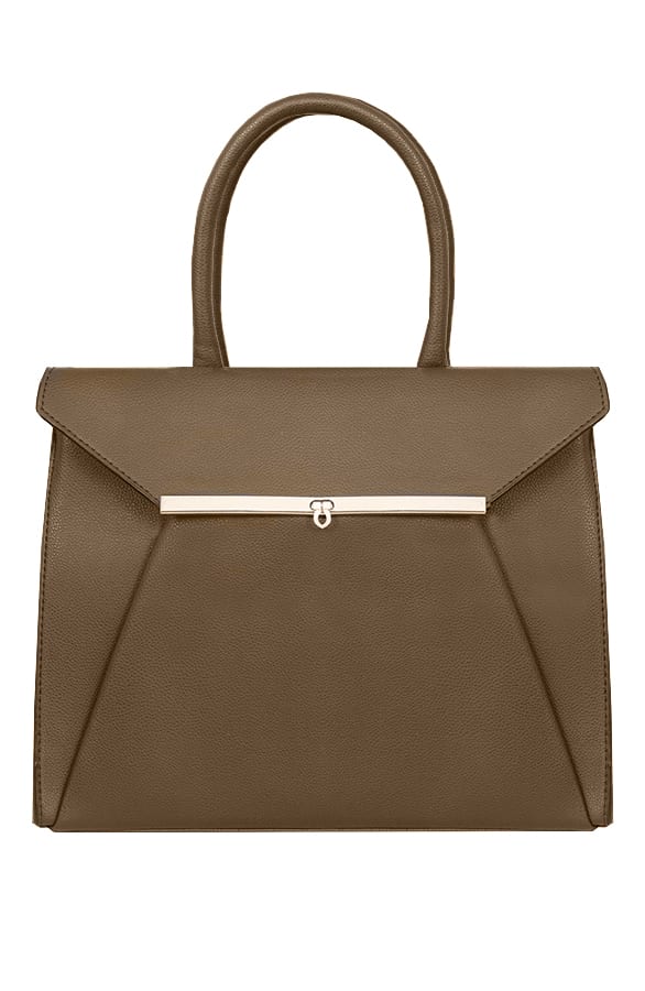 Luxe Enveloppe Tas Legergroen – shoparchief, foto 1