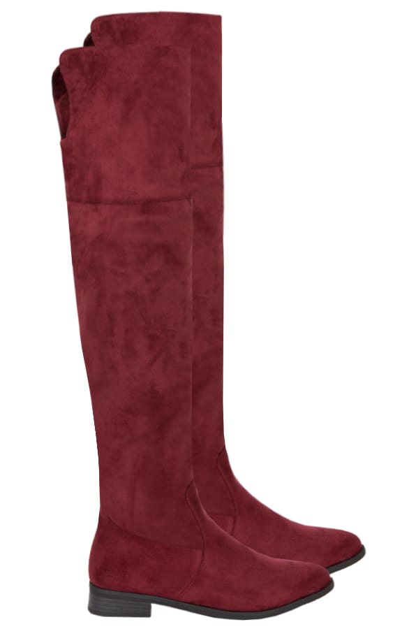 Overknee Laarzen Limited Bordeaux – shoparchief, foto 1