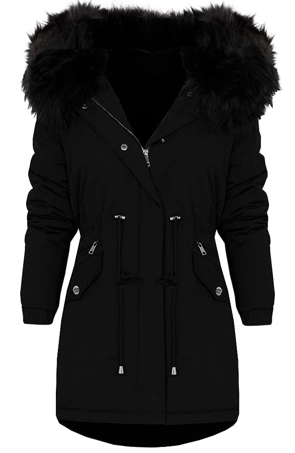 Parka Jas Limited Edition Zwart – shoparchief, foto 1