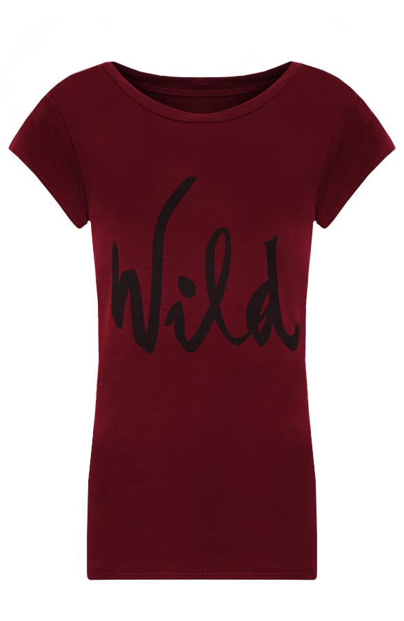 Wild It Shirt Bordeaux – shoparchief, foto 1