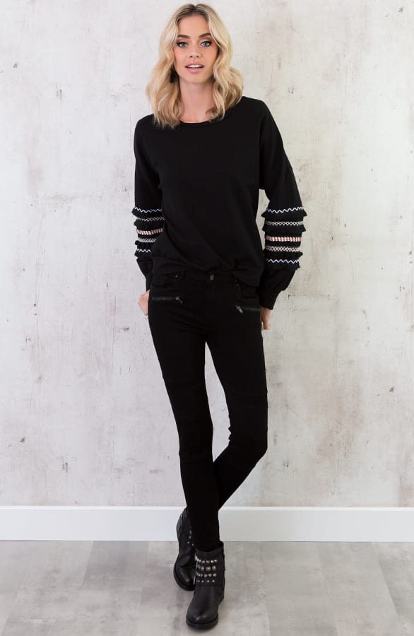 Bohemian Trui Zwart – shoparchief, foto 5