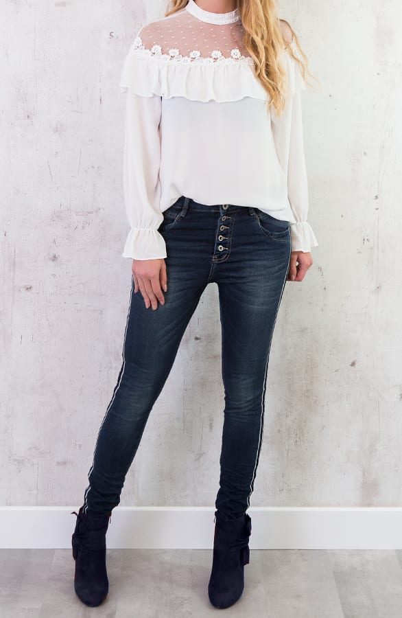 Luxury Marant Blouse White – shoparchief, foto 5