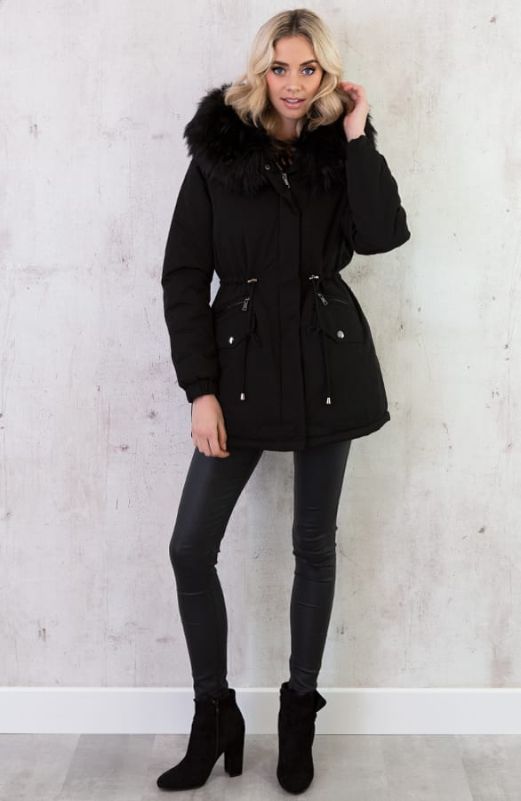 Parka Jas Limited Edition Zwart – shoparchief, foto 5