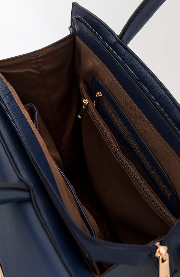 Luxe Enveloppe Tas Blauw – shoparchief, foto 3