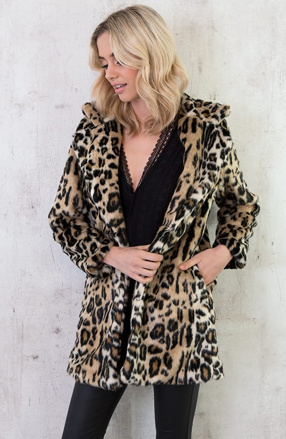 Leopard Jas Ultimate Faux Fur – shoparchief, foto 5