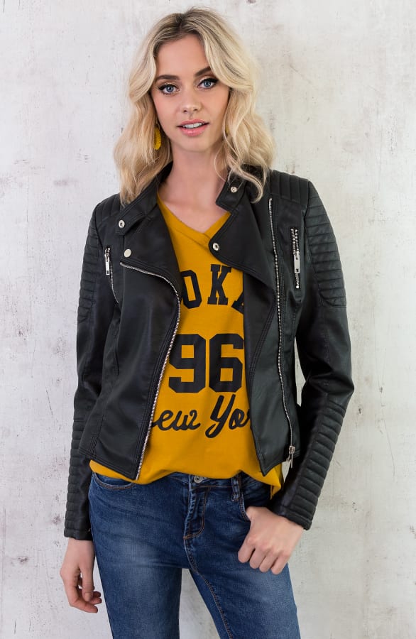 Brooklyn It shirt Okergeel – shoparchief, foto 4