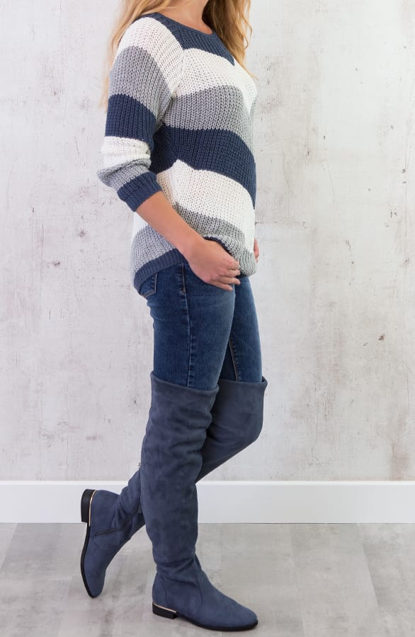 Tricolore Trui Blauw – shoparchief, foto 4