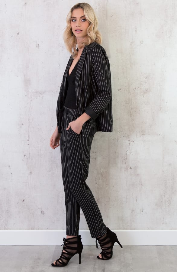 Krijt Blazer Zwart – shoparchief, foto 6