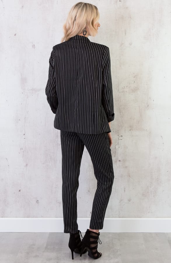 Krijt Blazer Zwart – shoparchief, foto 4