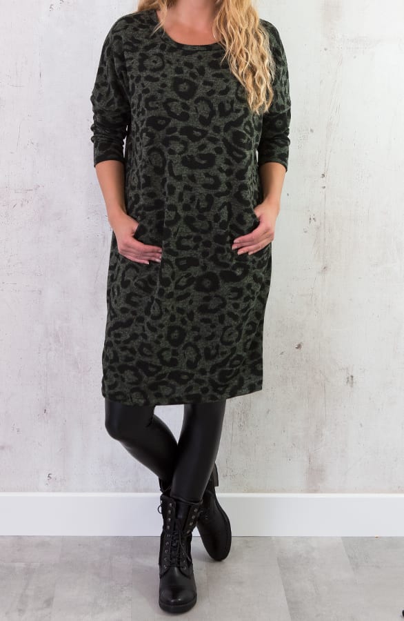 Leopard Tuniek Legergroen – shoparchief, foto 5