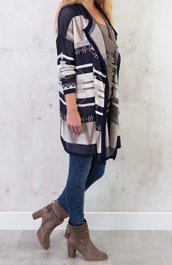 Aztec Autumn Cardigan – shoparchief, foto 3