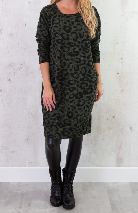 Leopard Tuniek Legergroen – shoparchief, foto 2