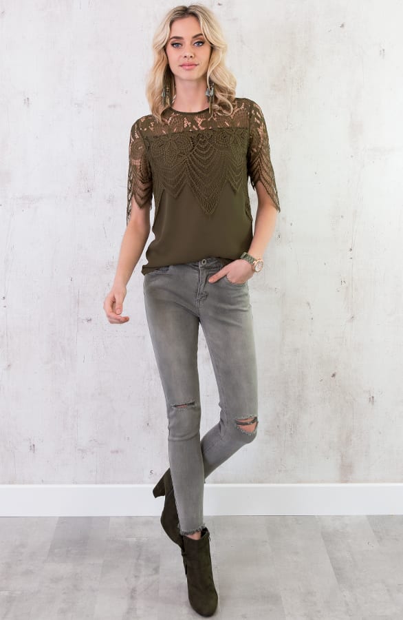 Damaged Jeans Army 2.0 – shoparchief, foto 3