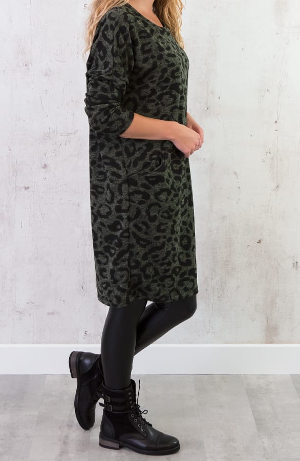 Leopard Tuniek Legergroen – shoparchief, foto 3