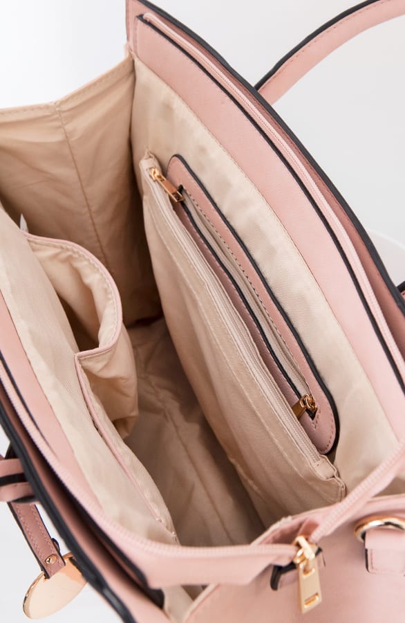 Slangenprint Handtas Limited Roze – shoparchief, foto 4