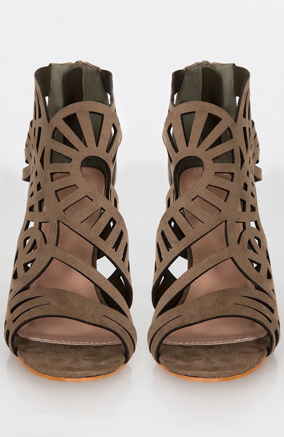 Gladiator Heels Legergroen – shoparchief, foto 6