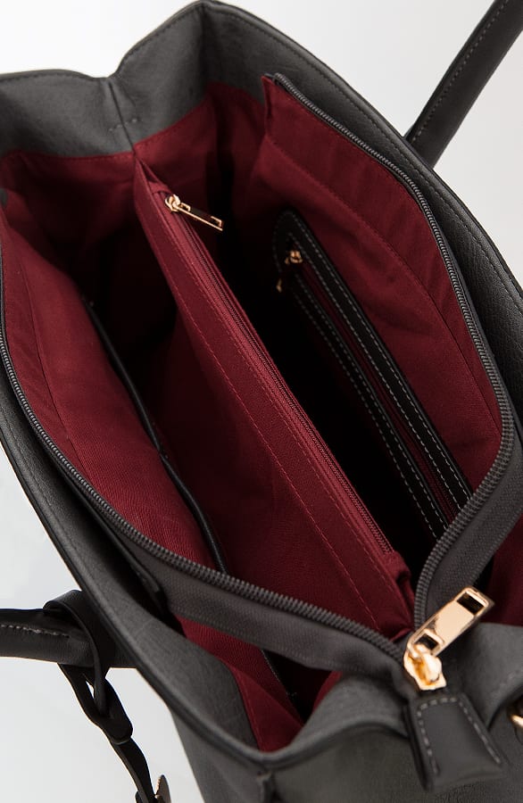 Tote Handtas Deluxe Grijs – shoparchief, foto 3