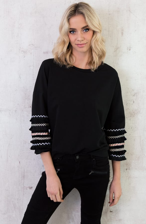 Bohemian Trui Zwart – shoparchief, foto 2