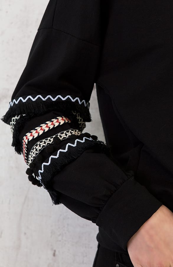 Bohemian Trui Zwart – shoparchief, foto 6