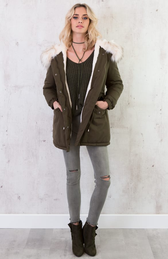 Parka Jas Limited Edition Army – shoparchief, foto 4