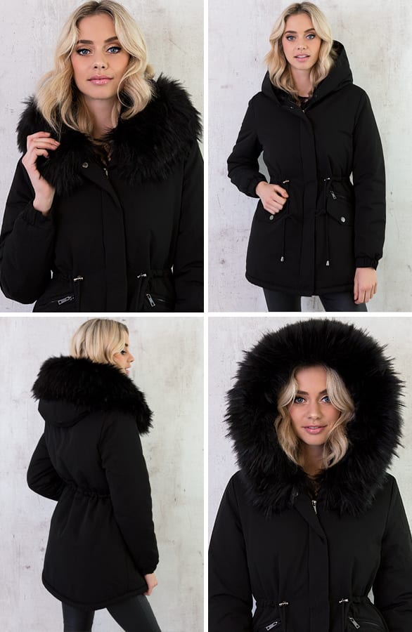 Parka Jas Limited Edition Zwart – shoparchief, foto 7