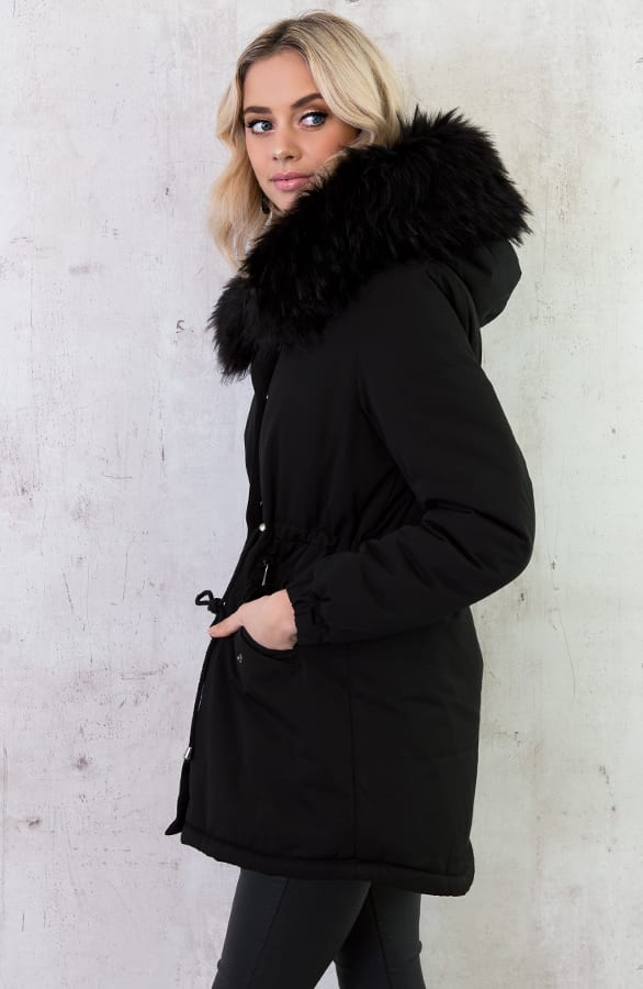 Parka Jas Limited Edition Zwart – shoparchief, foto 4