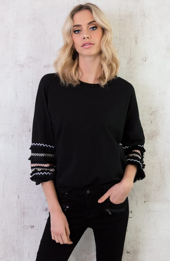 Bohemian Trui Zwart – shoparchief, foto 4