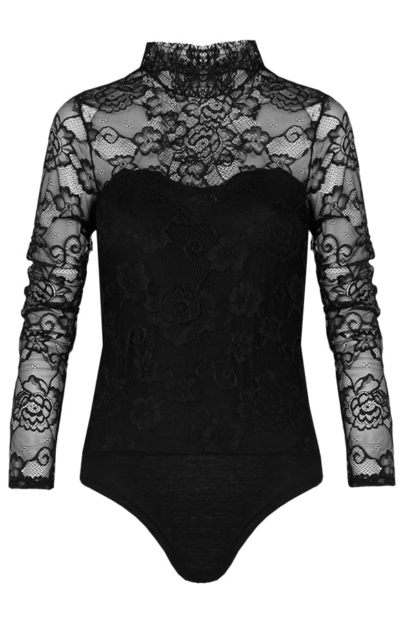 Kanten Body Limited Zwart – shoparchief, foto 1