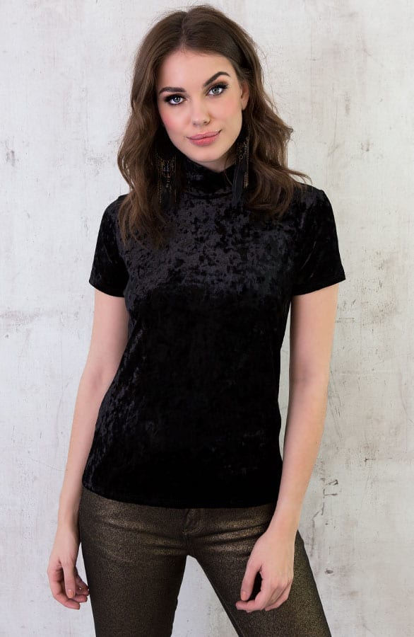 Velvet Col Zwart – shoparchief, foto 5