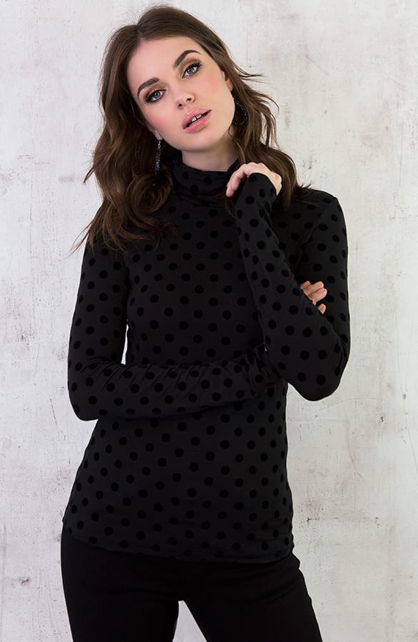 Polkadot Coltrui Zwart – shoparchief, foto 2