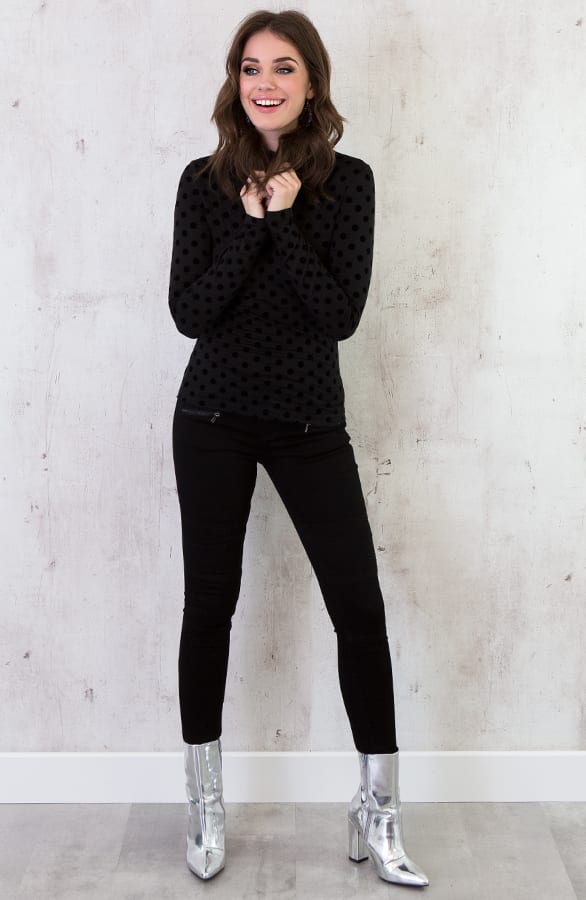 Polkadot Coltrui Zwart – shoparchief, foto 7