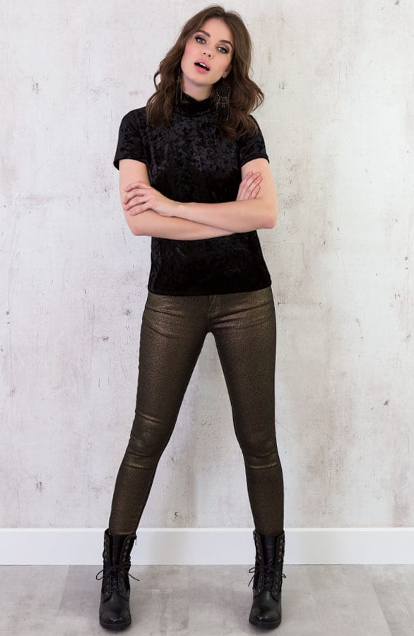 Velvet Col Zwart – shoparchief, foto 4