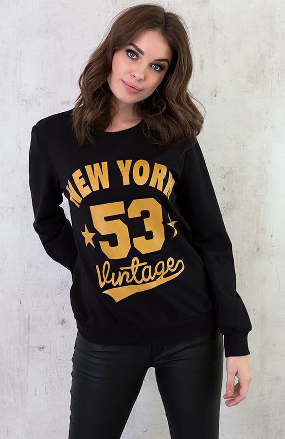 New York Trui Zwart – shoparchief, foto 4