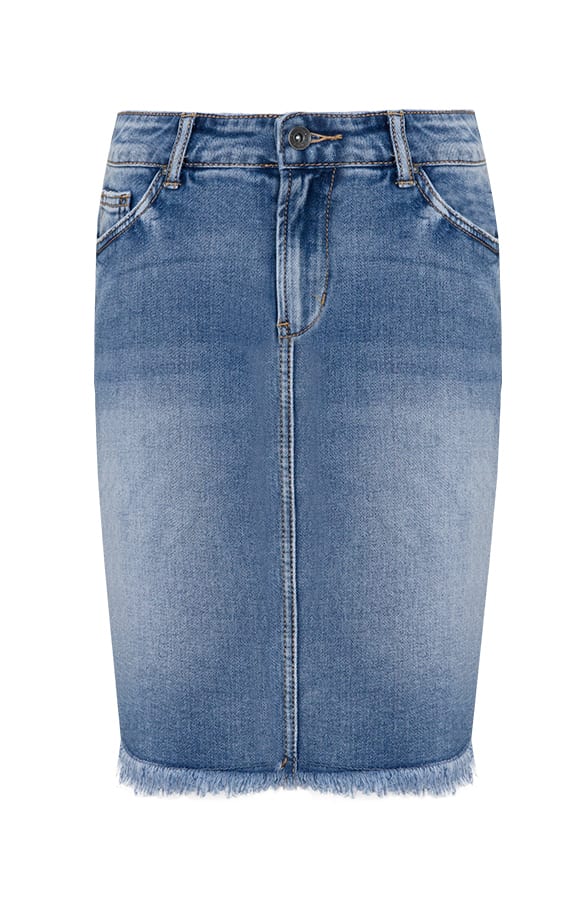 Denim Rok Blauw – shoparchief, foto 1