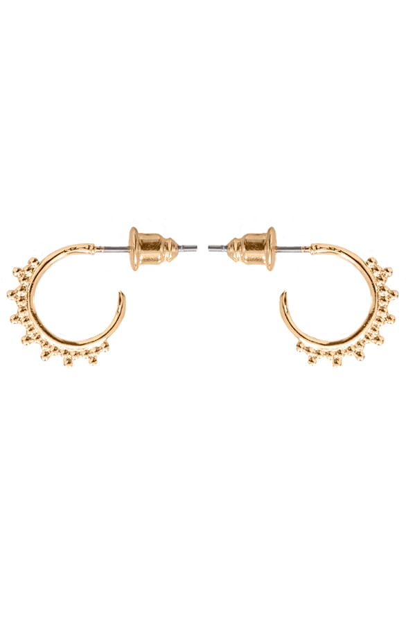 Edgy Oorbellen Minimal Goud – shoparchief, foto 1