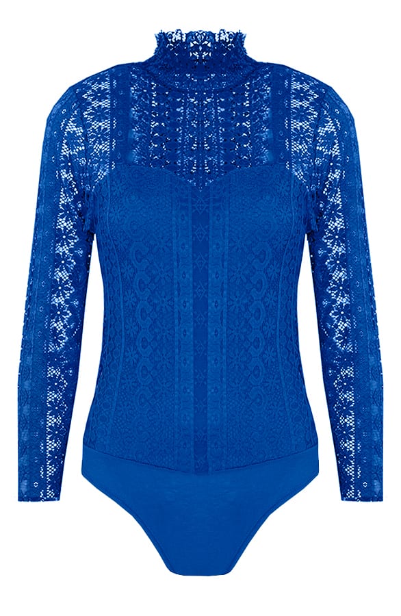 Most Wanted Lace Body Kobalt – shoparchief, foto 1