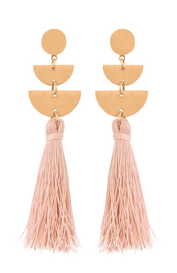Tassel Oorbellen Roze – shoparchief, foto 1
