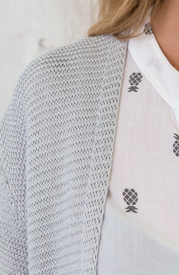 Gehaakt Pocket Vest Grijs – shoparchief, foto 5