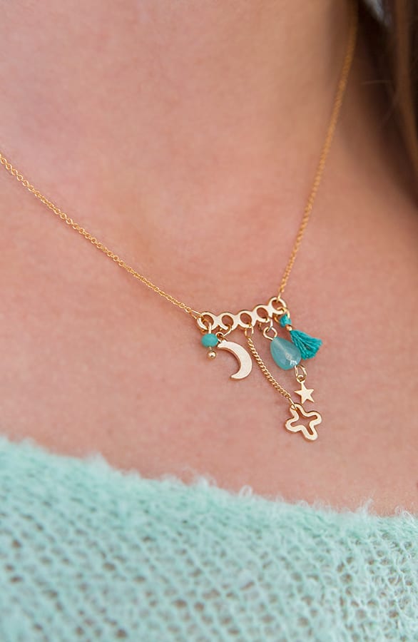 Bedelketting Minimal Mint – shoparchief, foto 2