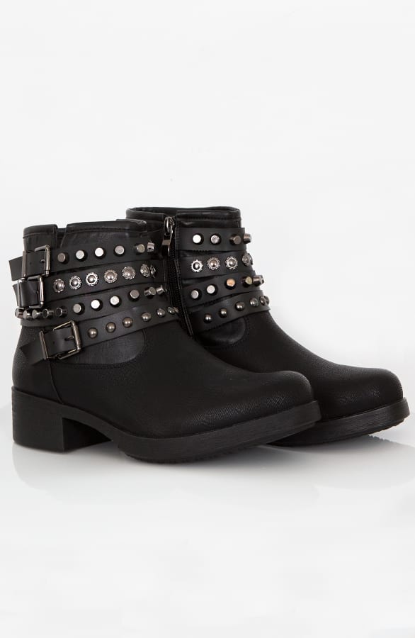 Valley Biker Boots Black 2.0 – shoparchief, foto 3