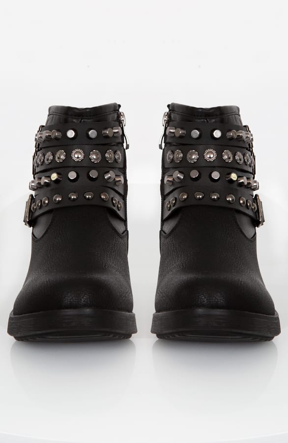 Valley Biker Boots Black 2.0 – shoparchief, foto 2